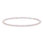 Colier perle naturale roz 45 cm si argint DiAmanti FCL365_L-G